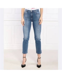 Джинсы узкого кроя, синий Liu jo