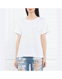 Футболка стандартного кроя, белый Liu jo