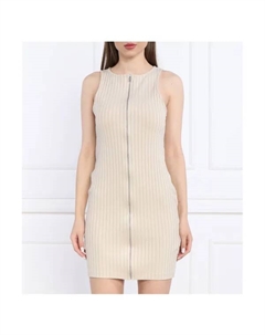 Платье, бежевый Calvin klein