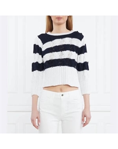 Свитер обычного кроя, белый Liu jo