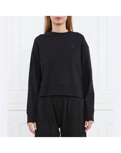 Аккуратный свитшот обычного кроя, черный Save the duck