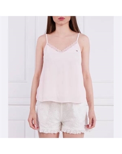 Топ стандартного кроя, розовый Tommy hilfiger