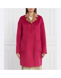 Двустороннее пальто с добавлением шерсти, розовый Liu jo
