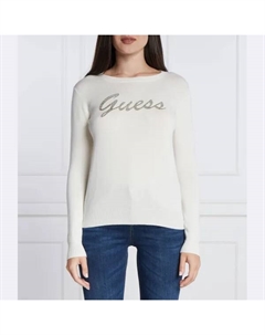 Блузка стандартного кроя, белый Guess