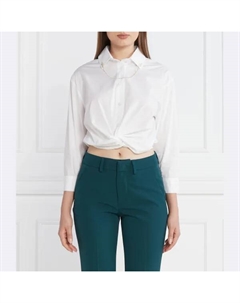 Укороченная рубашка, белый Liu jo