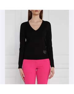 Свитер обычного кроя, черный Liu jo