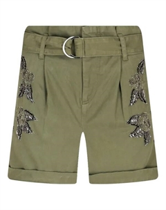 Шорты стандартного кроя, хаки Liu jo