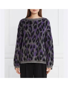 Свитер обычного кроя с добавлением шерсти, серый Liu jo