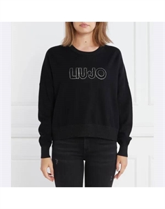 Свитер обычного кроя, черный Liu jo