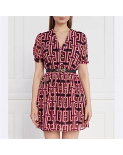 Платье с поясом, фиолетовый Liu jo