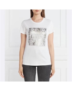 Футболка стандартного кроя, белый Liu jo