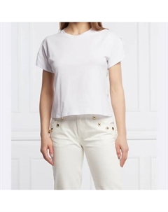 Футболка стандартного кроя, белый Liu jo