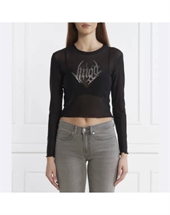 Укороченная блузка Darocka, черный Hugo