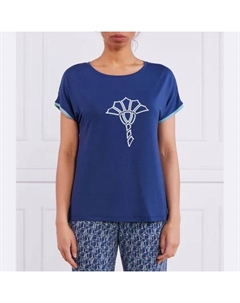 Пижамный топ комфортного кроя, синий Joop