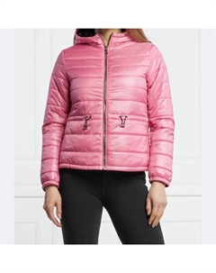 Двусторонняя куртка стандартного кроя, розовый Liu jo