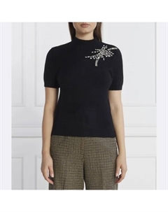 Свитер обычного кроя, черный Liu jo