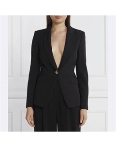 Узкий пиджак, черный Liu jo
