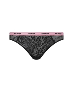 Кружевные трусики, черный Hugo