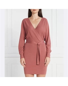 Платье с поясом, красный Liu jo