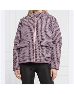 Двусторонняя куртка комфортного кроя, розовый Liu jo