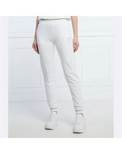Спортивные брюки узкого кроя, белый Ea7