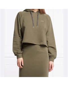 Укороченная толстовка, зеленый Liu jo