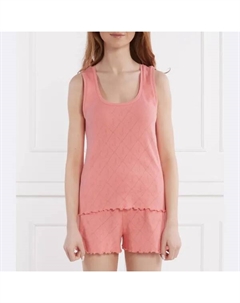 Сверху — пижама свободного кроя., розовый Joop