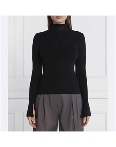 Водолазка узкого кроя, черный Patrizia pepe