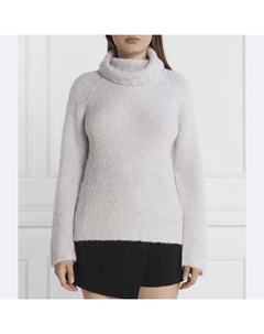 Водолазка стандартного кроя с добавлением шерсти, серый Patrizia pepe