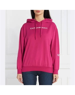 Толстовка обычного кроя, фуксия Ea7