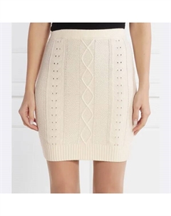 Юбка с добавлением шерсти, бежевый Guess