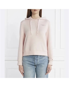 Толстовка мини-боди свободного кроя с логотипом, розовый Tommy hilfiger