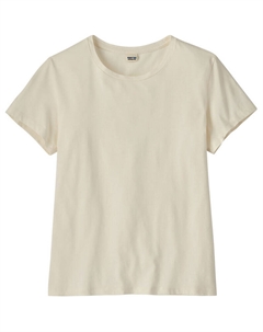 Женская хлопковая регенеративная футболка, бежевый Patagonia