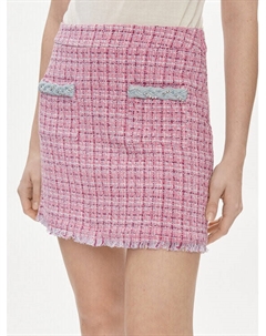 Мини-юбка стандартного кроя, розовый Liu jo