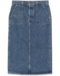 Юбка миди Genevieve, синий Khaite