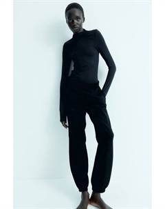 Джоггеры свободного кроя, черный H&m