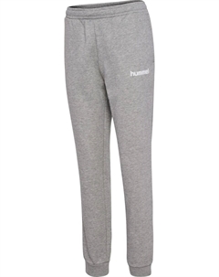 Тканевые брюки Regular Pants, пятнистый серый Hummel
