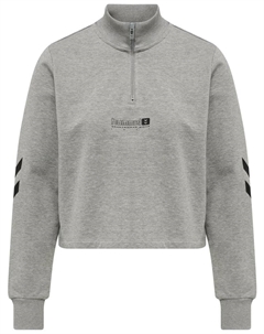 Толстовка Reißverschluss Sweatshirt Hmllgc Damen, цвет GREY MELANGE Hummel