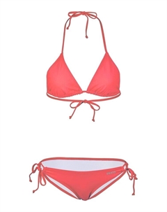 Комплект бикини Bikini BECO-Basic Side Tie Triangle Bikini, коралловый Beco the world of aquasports