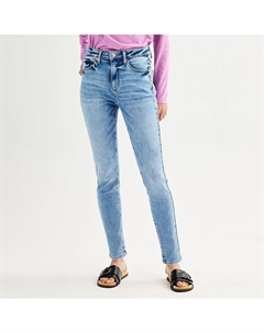 Женские джинсы скинни с высокой посадкой, цвет Light Wash Sonoma goods for life