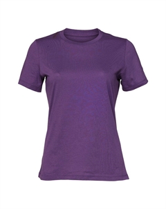 Bella + Холщовая женская/женская футболка из джерси с короткими рукавами, цвет Royal Purple Bella+canvas