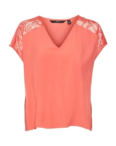 Блуза Blouse VMRusk, оранжевый Vero moda