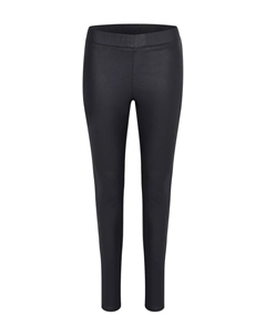 Брюки Джеггинсы узкого кроя с покрытием, черный Kaffe