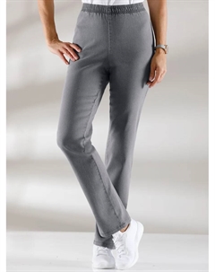 Джинсы с эластичной талией (1 шт.), серый Classic basics