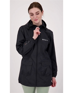 DEPROC Активный плащ "ROBSON LONG WOMEN", также доступен в больших размерах, черный Deproc active