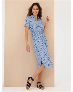 Платье-рубашка "Платье-рубашка", белый Classic basics