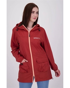 DEPROC Активный плащ "ROBSON LONG WOMEN", также доступен в больших размерах, красный Deproc active
