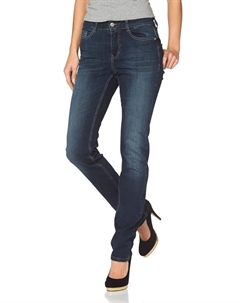 Джинсы стрейч "Анжела", приталенного кроя, цвет New Basic Wash Mac