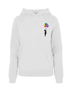 Толстовка "Женская толстовка Floating Away Hoody для женщин и девочек", белый Merchcode