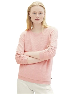 Джинсовая толстовка с поверхностью из специального материала Denim, розовый Tom tailor